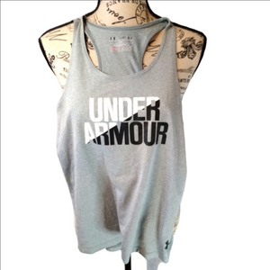 Under Armour HeatGear Fitted Racerback Tank Top Youth Medium